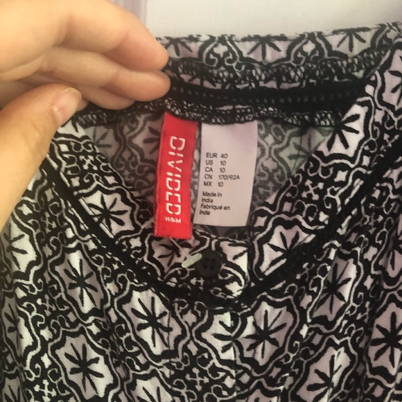 Printed button down H&M dress - Picture 3 of 5